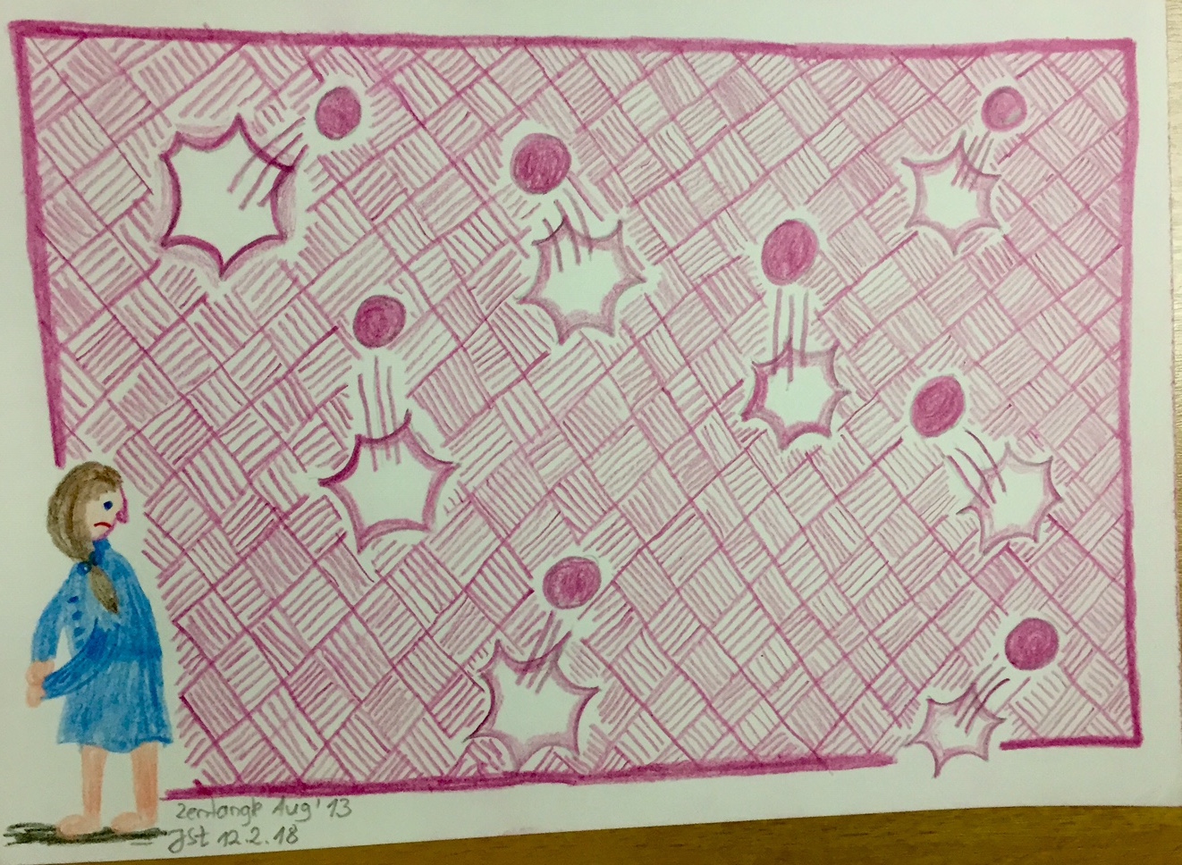 12.02.2018 - Zentangle Bomben