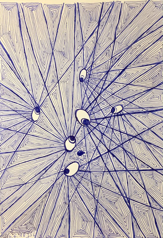 06.06.2018 - Zentangle Augen