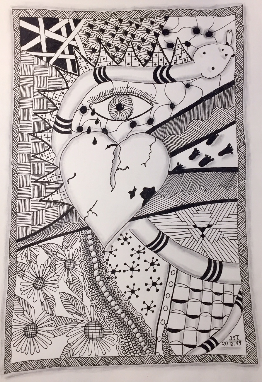 20.02.2019 Zentangle