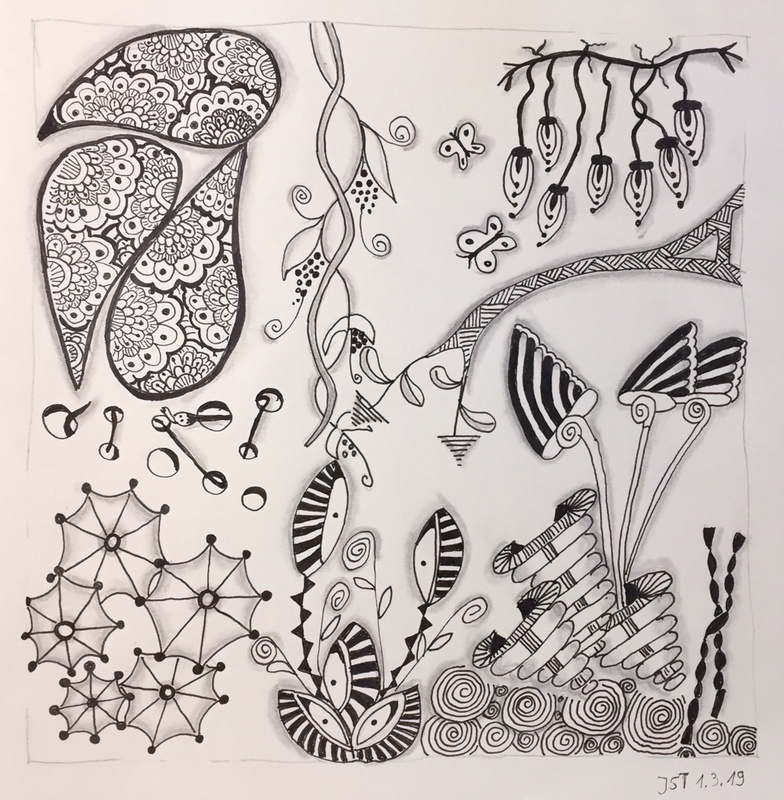 01.03.2019 Zentangle Probe