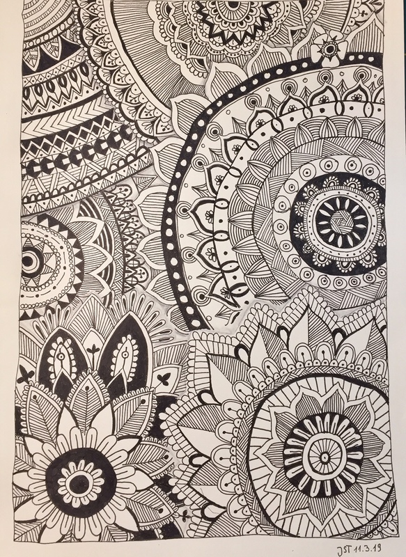 11.03.2019 Zentangle Muster