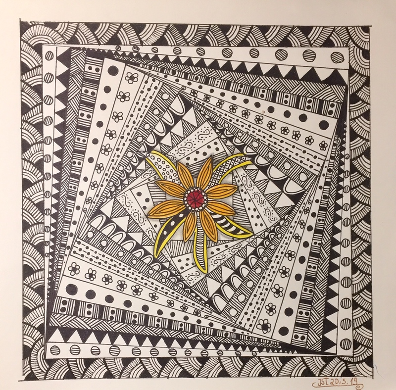 20.05.2019 Zentangle Ornamente