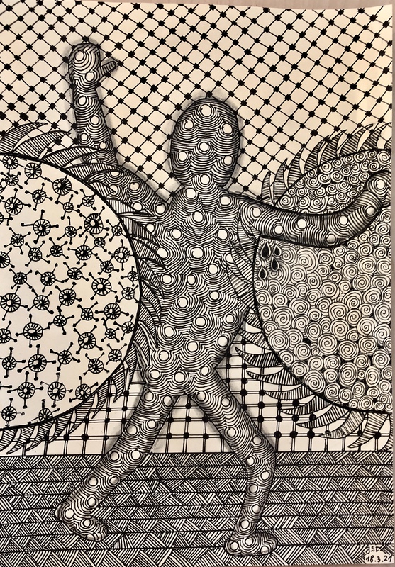 31.03.2021 - Zentangle