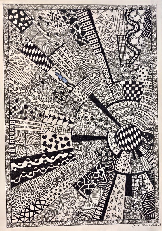 19.06.2021 - Zentangle Muster