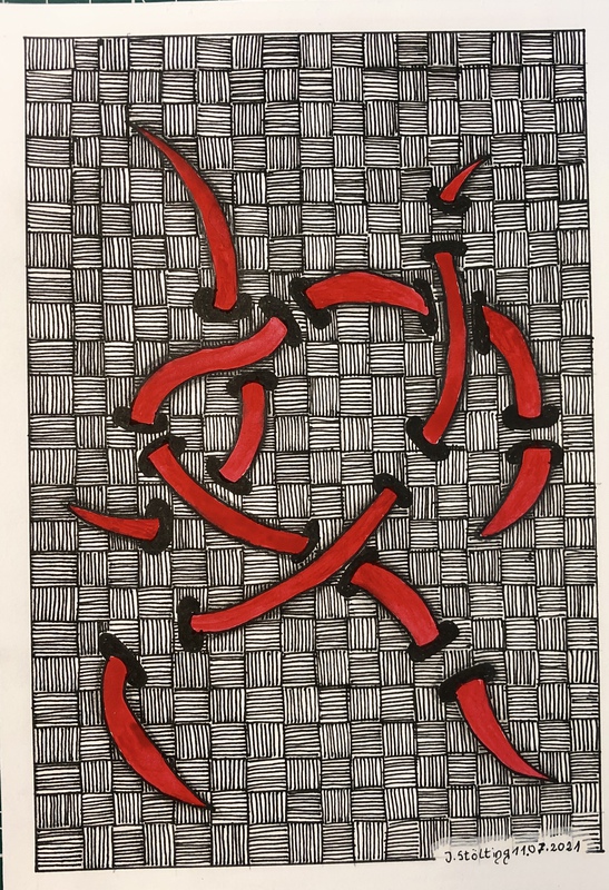 11.07.2021 - Zentangle Muster
