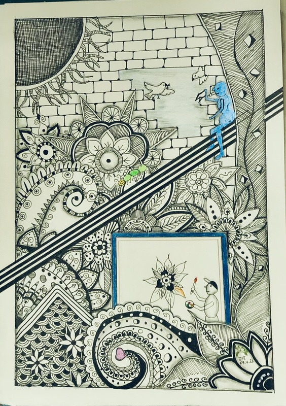 09.04.2023 - Zentangle Maler