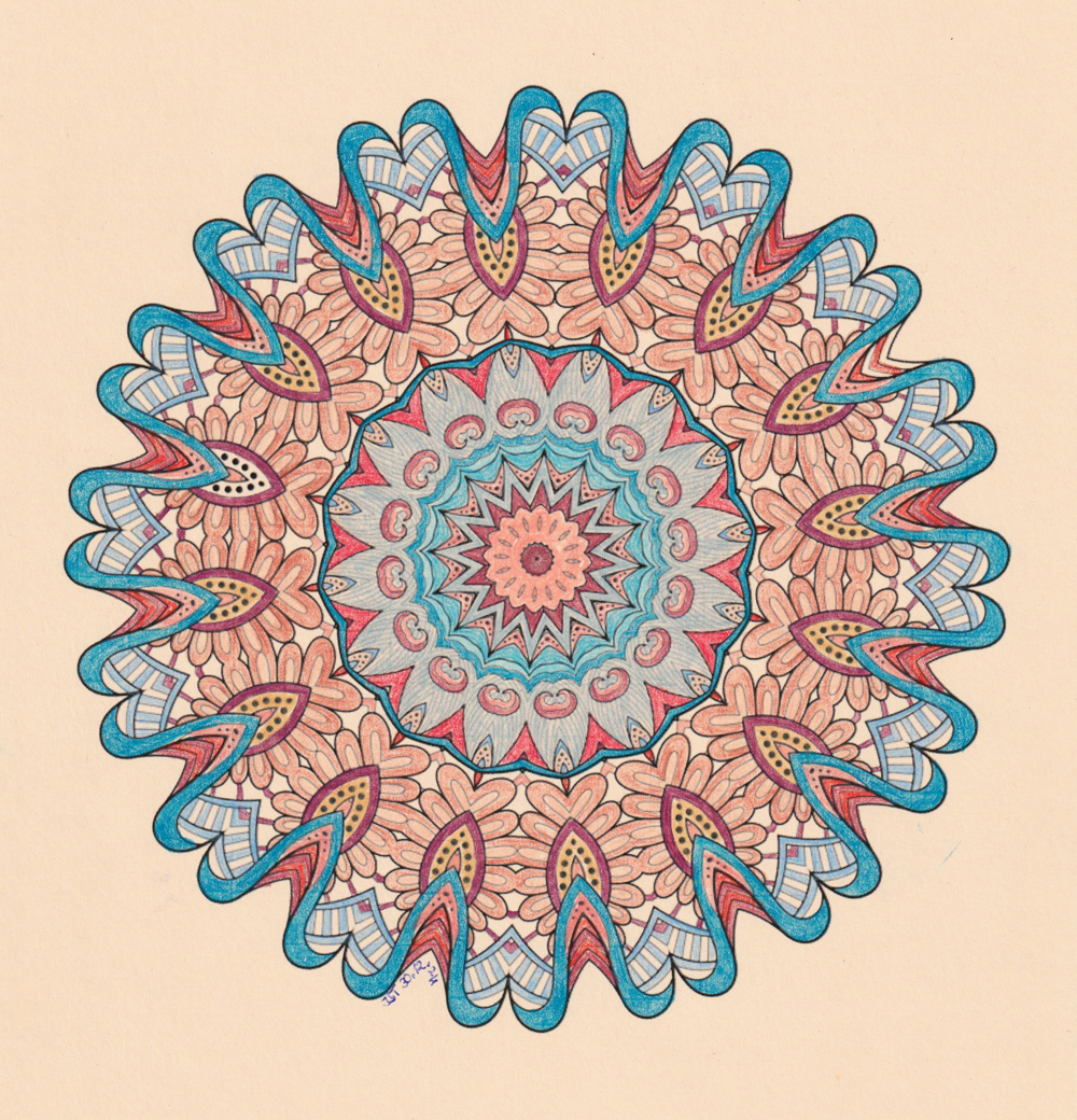 30.12.2024 - Mandala Ausmalbild