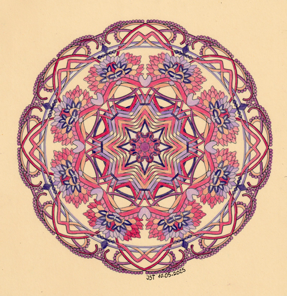10.05.2025 - Mandala Ausmalbild