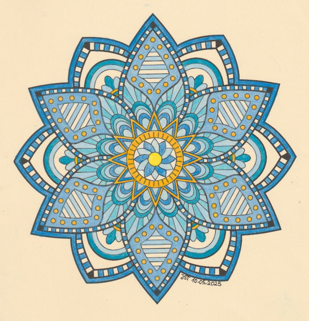 10.05.2025 - Mandala Ausmalbild