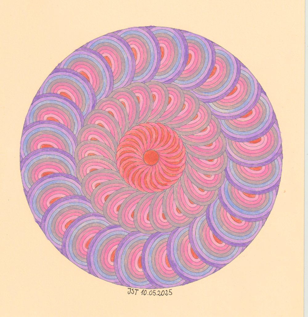 10.05.2025 - Mandala Ausmalbild