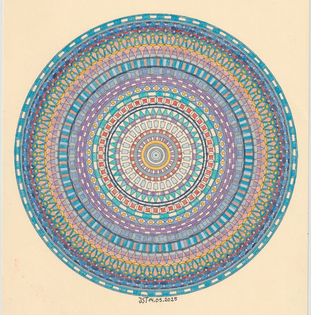 14.05.2025 - Mandala Ausmalbild